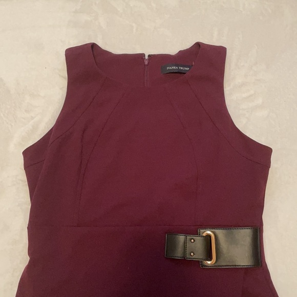 Maroon Ivanka Trump dress size 8 - Picture 6 of 6